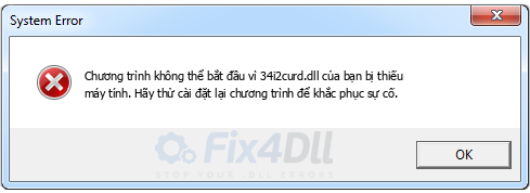 34i2curd.dll thiếu