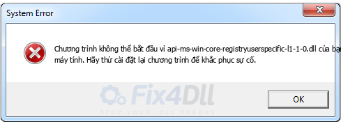 api-ms-win-core-registryuserspecific-l1-1-0.dll thiếu