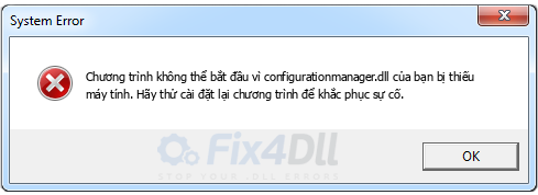 configurationmanager.dll thiếu