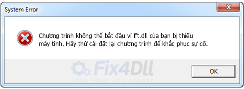 fft.dll thiếu